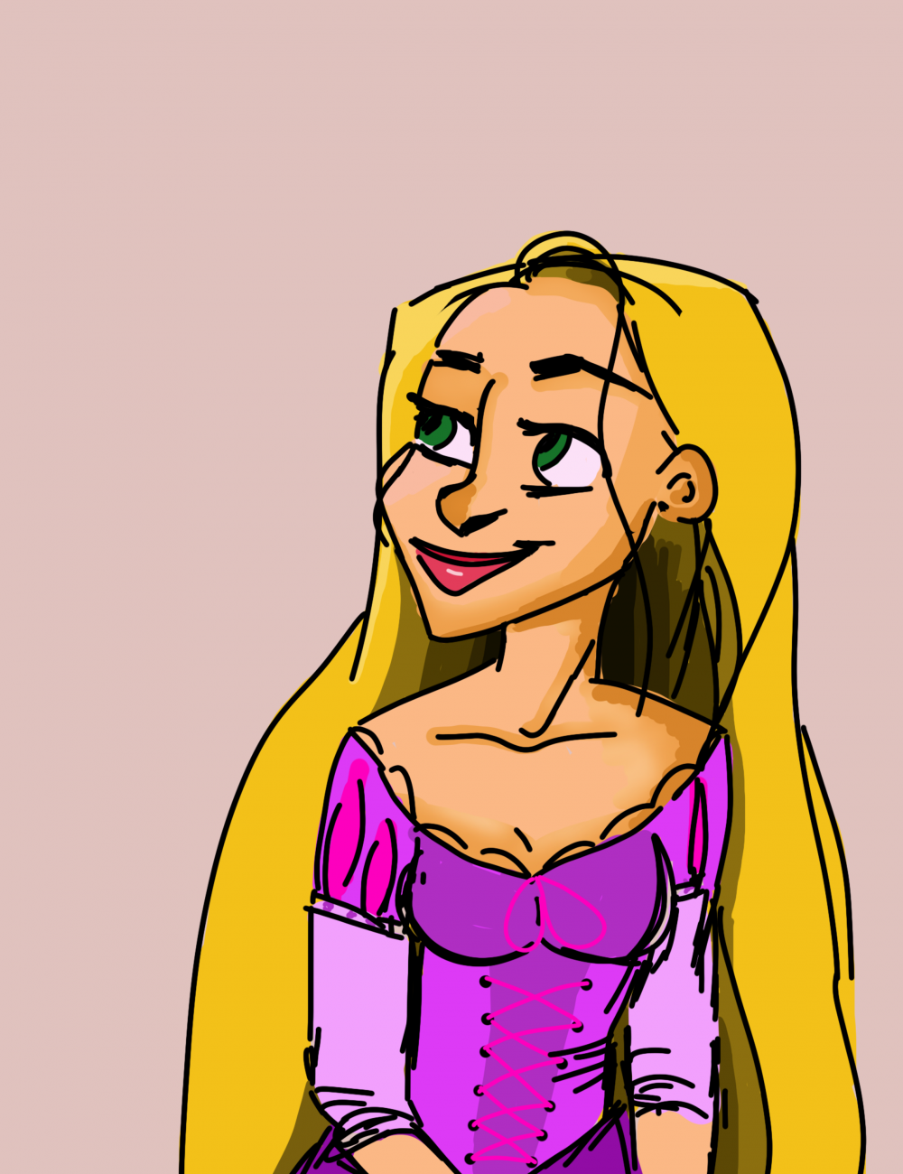 Rapunzel - Photoshop